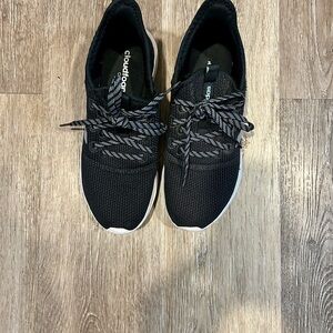 Women’s 6 1/2 Adidas Black Sneakers Athletic Style